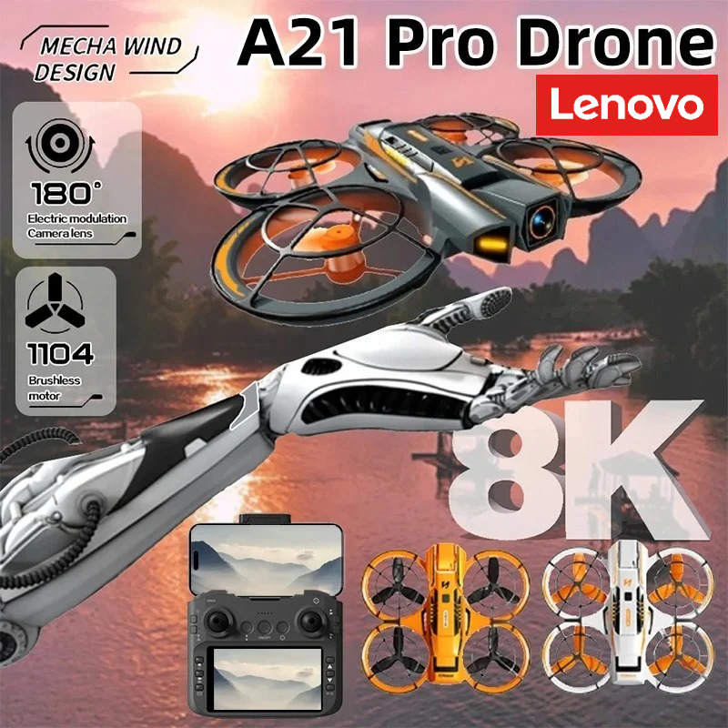 Drone Mapping - Lenovo A21 Pro Drone 4K Professional