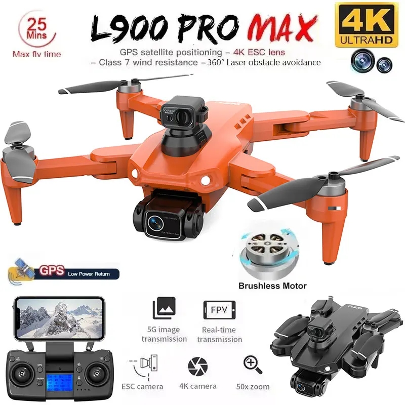 Drone Mapping - L900 Pro MAX GPS Drone 4K