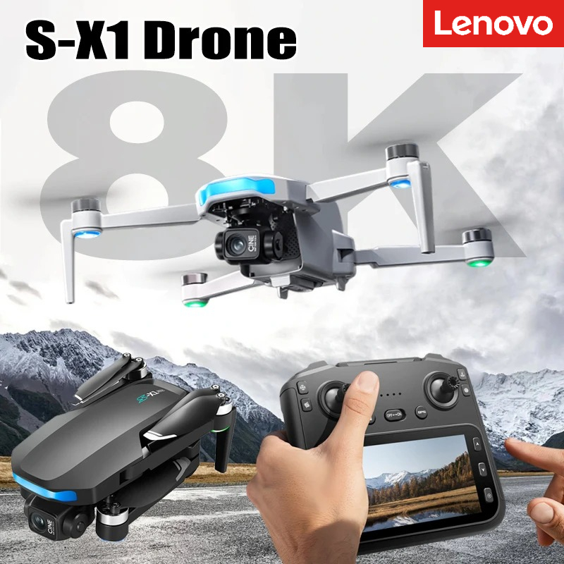 Drone Photogrammetry - Lenovo S-X1 Drone 8K HD Professional