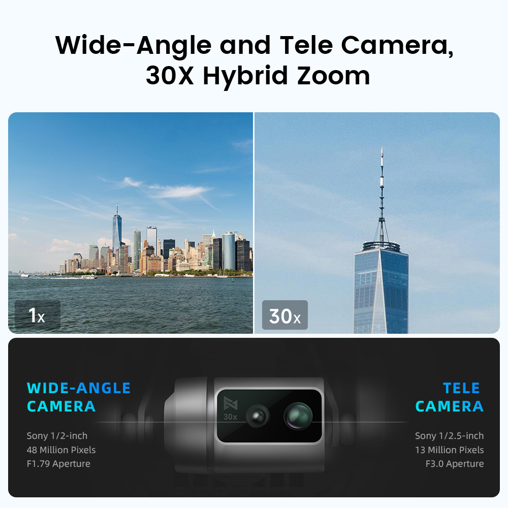 FIMI X8 Tele Max New Drone Wid - đánh giá và giá Drone Cinematic