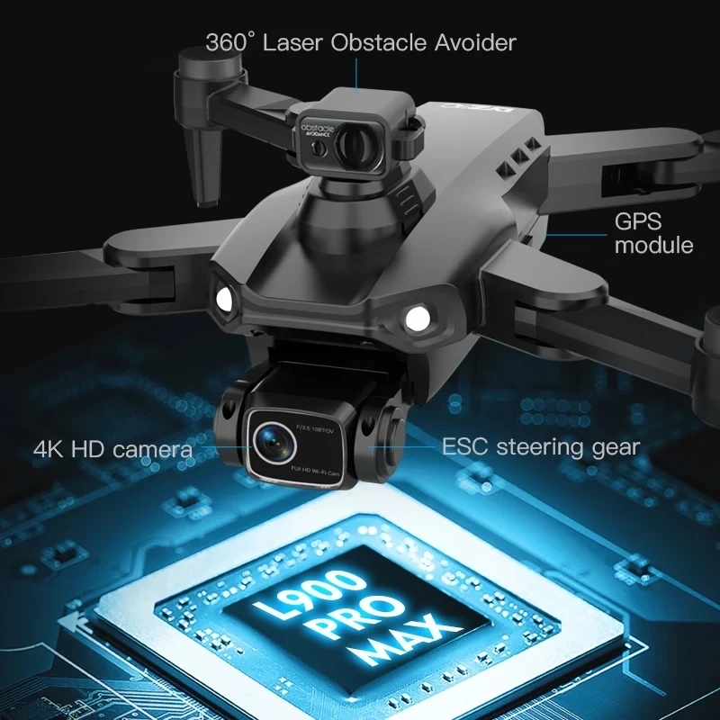 L900 Pro MAX GPS Drone 4K Prof - đánh giá và giá Drone Mapping