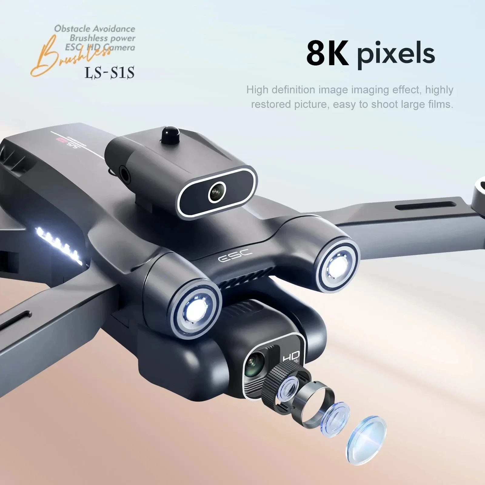 New S1S 5G GPS Drone Camera 8K - đánh giá và giá Drone Mapping