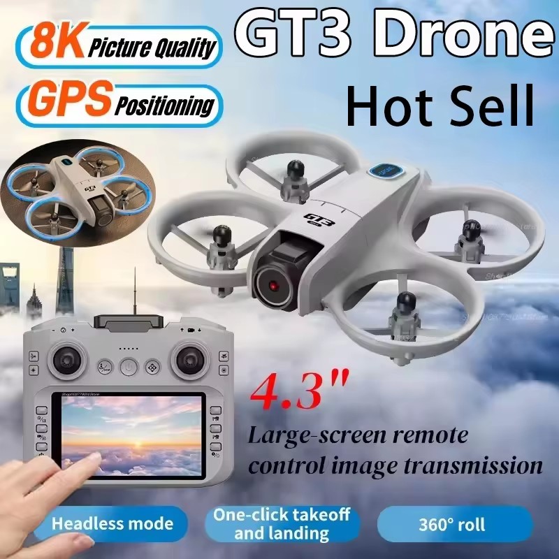 Original NEW GT3 Drone 8K GPS  - đánh giá và giá Drone Surveying
