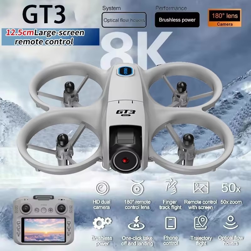 Original NEW GT3 Drone 8K GPS  - đánh giá và giá Drone Surveying