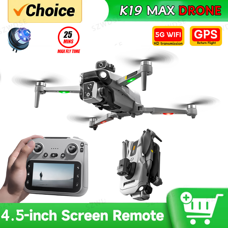 2026 K19 MAX GPS Drone Cam Fis - đánh giá và giá Drone Photogrammetry