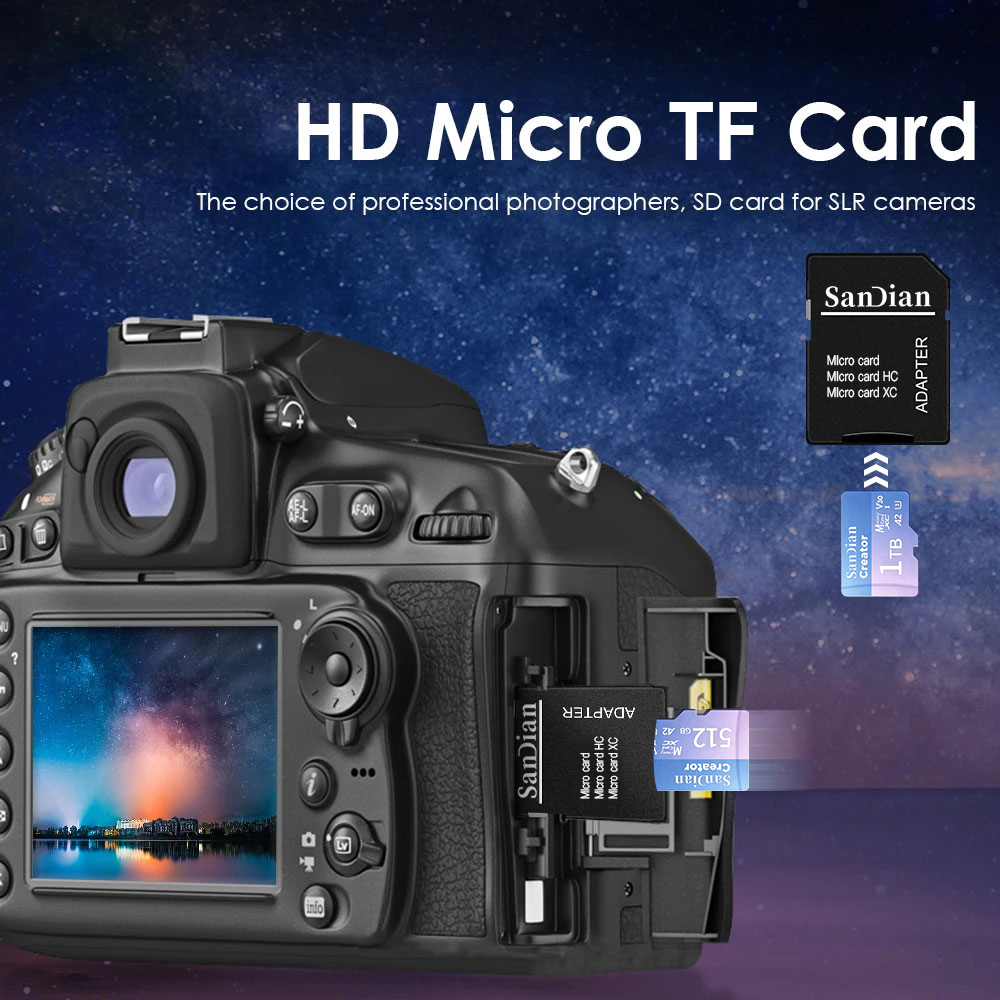Mini SD Memory Card 128GB 256G - đánh giá và giá Drone Video Production