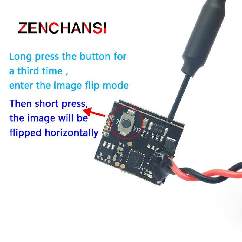 MINI 5.8G FPV 48CH 25mW Transm - đánh giá và giá Drone Video Production