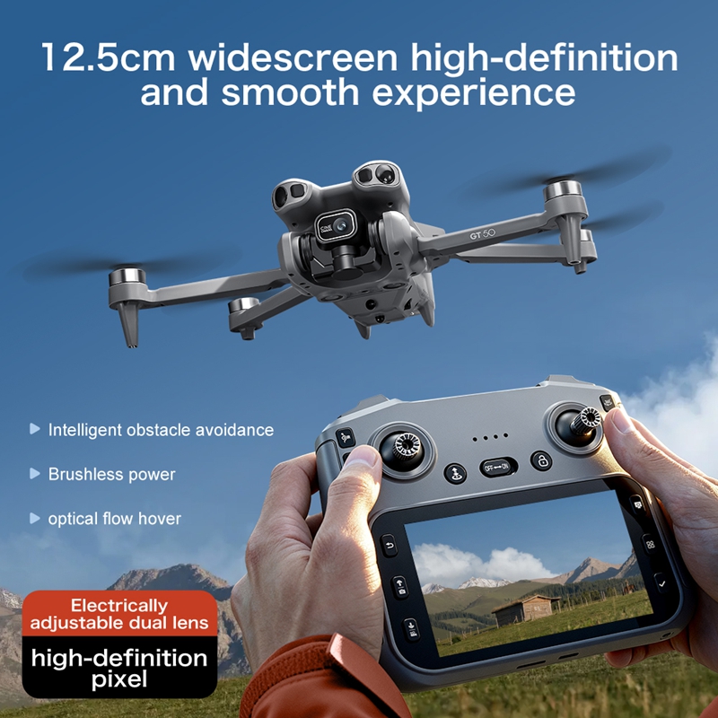 GT50 Mini Drone Dual Camera 8K - đánh giá và giá Drone Surveying