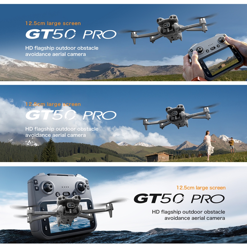GT50 Mini Drone Dual Camera 8K - đánh giá và giá Drone Surveying
