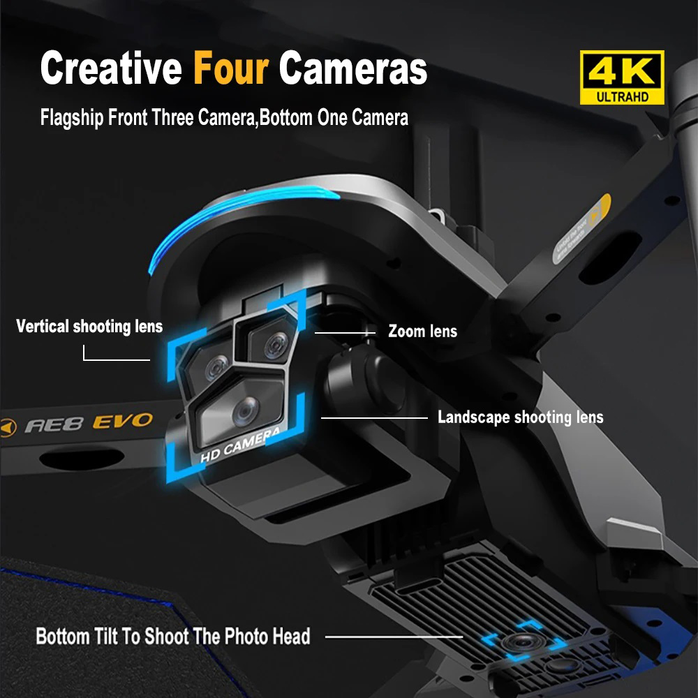 AE8 EVO Drone GPS 8K Professio - đánh giá và giá Drone Surveying